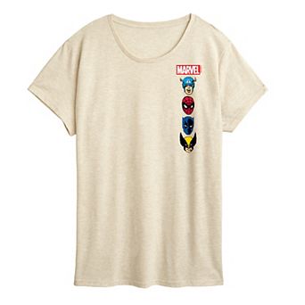 Women's Marvel Icons Graphic Tee