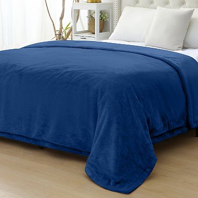 Reversible Plush Electric Blanket with Temperature and Timing Functions