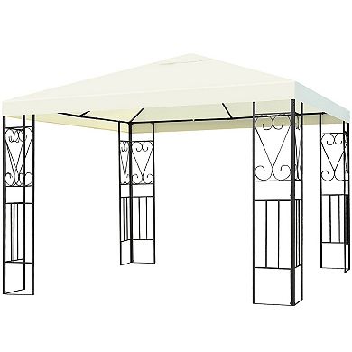 Patio Gazebo Canopy Tent 10 x 10 Ft Outdoor Shelter