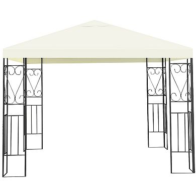 Patio Gazebo Canopy Tent 10 x 10 Ft Outdoor Shelter