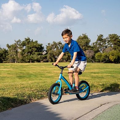 Mobo Explorer X Padded Balance Bike. Kids No-pedal Bicycle