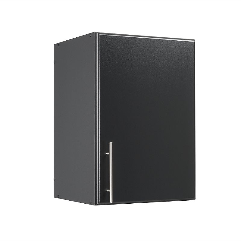 Prepac Elite Topper and Wall Cabinet, Black