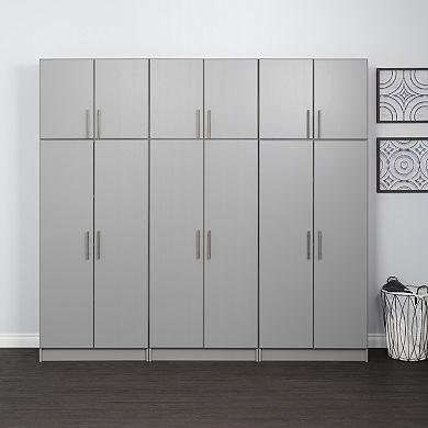 Prepac Elite Double Topper & Wall Cabinet