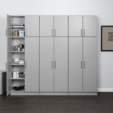 Prepac Elite Double Topper & Wall Cabinet