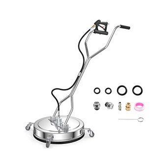 Pressure Washer Surface Cleaner Power Cleaner Attachment with Casters