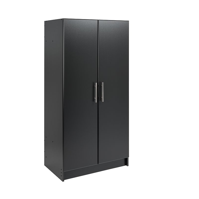 Prepac Elite Wardrobe Cabinet, Black