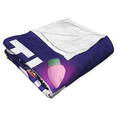 Warner Bros. Christmas Vacation Gonna Be Lit Silk Touch Throw Blanket 50x60 Inches