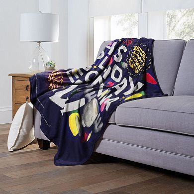 Warner Bros. Christmas Vacation Gonna Be Lit Silk Touch Throw Blanket 50x60 Inches