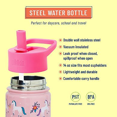 Magical Unicorns 14 oz Stainless Steel Water Bottle