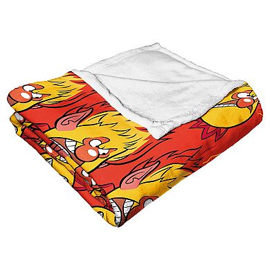 Warner Bros. Year Without Santa Claus Flaming Mad Silk Touch Throw Blanket 50 x 60 Inches