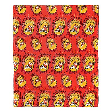 Warner Bros. Year Without Santa Claus Flaming Mad Silk Touch Throw Blanket 50 x 60 Inches