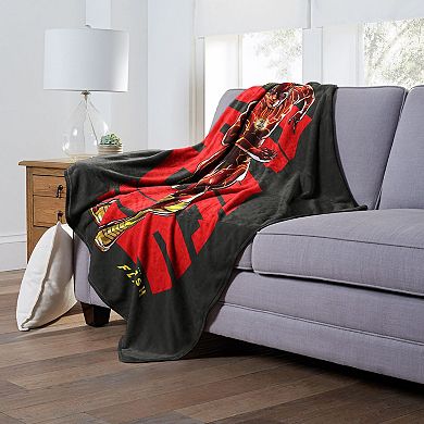 Warner Bros. The Flash Gotta Go Fast Silk Touch Throw Blanket 50x60 Inches