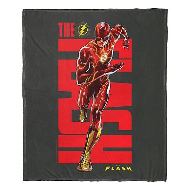 Warner Bros. The Flash Gotta Go Fast Silk Touch Throw Blanket 50x60 Inches