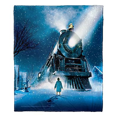 Warner Bros. Polar Express The Arrival Silk Touch Throw Blanket 50x60 Inches