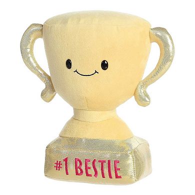 Aurora - Small Gold JUST SAYIN' - 9" #1 Bestie Trophy - Witty Stuffed Animal