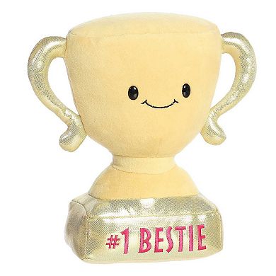 Aurora - Small Gold JUST SAYIN' - 9" #1 Bestie Trophy - Witty Stuffed Animal