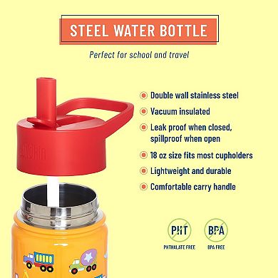 Under Construction 18 oz Steel Water Bottle