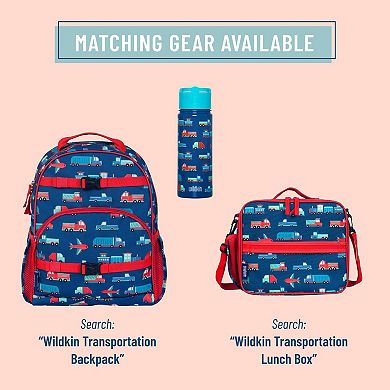 Transportation 18 oz Steel Water Bottle