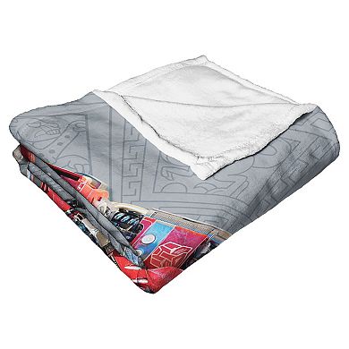 Hasbro Transformers: Rise Of The Beasts Optimus Prime Silk Touch Throw Blanket 50x60 Inches