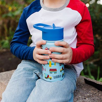 Trains, Planes & Trucks 14 oz Stainless Steel Water Bottle