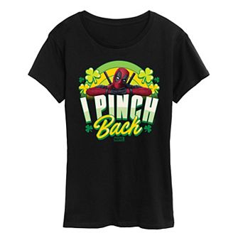 Women's Marvel Deadpool I Pinch Back Graphic Tee