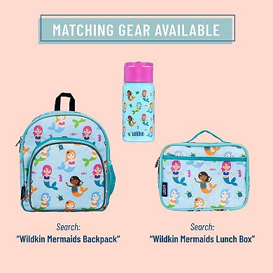 Mermaids 14 oz Stainless Steel Water Bottle