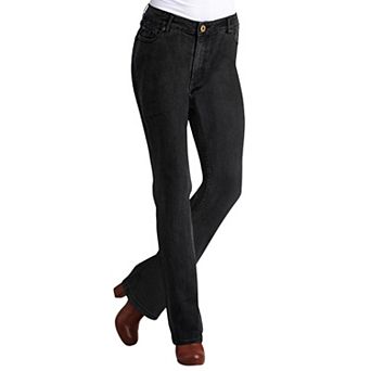 ellos Plus Size Bootcut 5-Pocket Jeans
