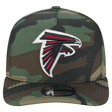 Men's New Era Camo Atlanta Falcons Woodsy 9FIFTY Snapback Hat