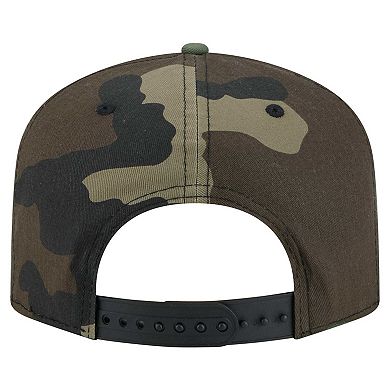 Men's New Era Camo Atlanta Falcons Woodsy 9FIFTY Snapback Hat