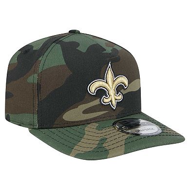 Men's New Era Camo New Orleans Saints Woodsy 9FIFTY Snapback Hat