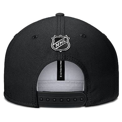 Men's Fanatics Black New Jersey Devils Authentic Pro Rink Snapback Hat