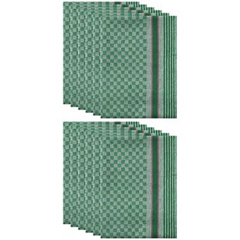 Waffle Weave Kitchen Dish Cloths, 100% Cotton, 15 x 25 in 12 Pack