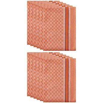 Waffle Weave Kitchen Dish Cloths, 100% Cotton, 15 x 25 in 12 Pack