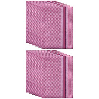 Waffle Weave Kitchen Dish Cloths, 100% Cotton, 15 x 25 in 12 Pack