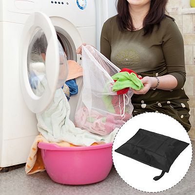 Travel Laundry Bag 45 x 28 Inch Oxford Wet Dry Bags with Handle Zipper Dirty Clothes