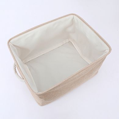 Storage Cube, Fabric Storage Bin with Handles for Closet, 1 Pack Storage Basket