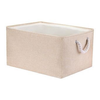 Storage Cube, Fabric Storage Bin with Handles for Closet, 1 Pack Storage Basket