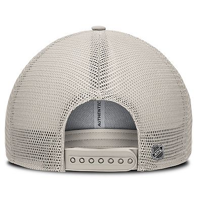 Women's Fanatics Tan Seattle Kraken Authentic Pro Road Trucker Adjustable Hat