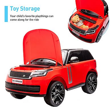 24V Licensed Land Rover Ride On Car, 2-Seater Electric Car
