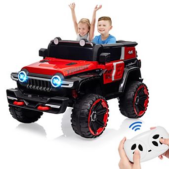 12V Kids Ride On Truck Car w/Remote Control, 25W Dual Motor