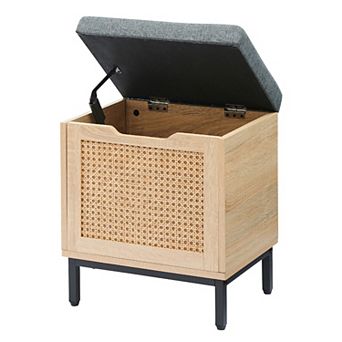 Shoe Storage Bench, Entryway Bench With Sorage Box, 2 in 1 Shoe Bench Set