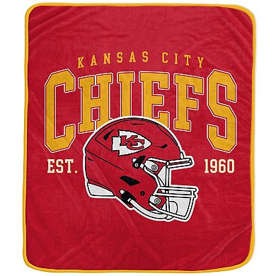 Pegasus Kansas City Chiefs Vintage Arch Ultra Soft 50" x 60" Blanket