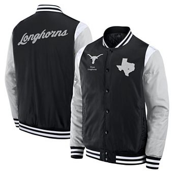 Men's Fanatics Black Texas Longhorns Elements Elite Full-Snap Jacket
