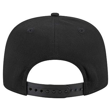 Men's New Era Black Las Vegas Raiders B-Dub Golfer Snapback Hat