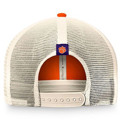 Men's Top of the World Orange Clemson Tigers Refined Trucker Adjustable Hat
