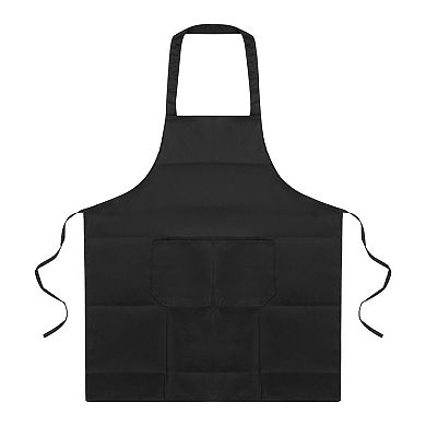 Kitchen Cooking Aprons Polyester Art Aprons Pottery Apron Artist Painting Apron with 2 Pockets
