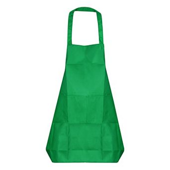 Kitchen Cooking Aprons Polyester Art Aprons Pottery Apron Artist Painting Apron with 2 Pockets