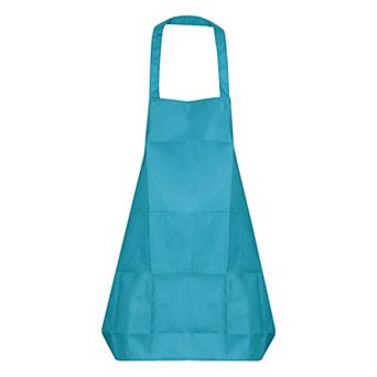 Kitchen Cooking Aprons Polyester Art Aprons Pottery Apron Artist Painting Apron with 2 Pockets