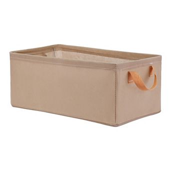 Storage Cube, Storage Bin with Handles for Shelves Closet, 1 Pack Collapsible Storage Basket
