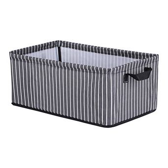 Storage Cube, Storage Bin with Handles for Shelves Closet, 1 Pack Sturdy Foldable Storage Basket